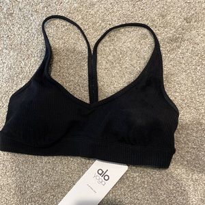 Alo yoga ribbed blissful bra